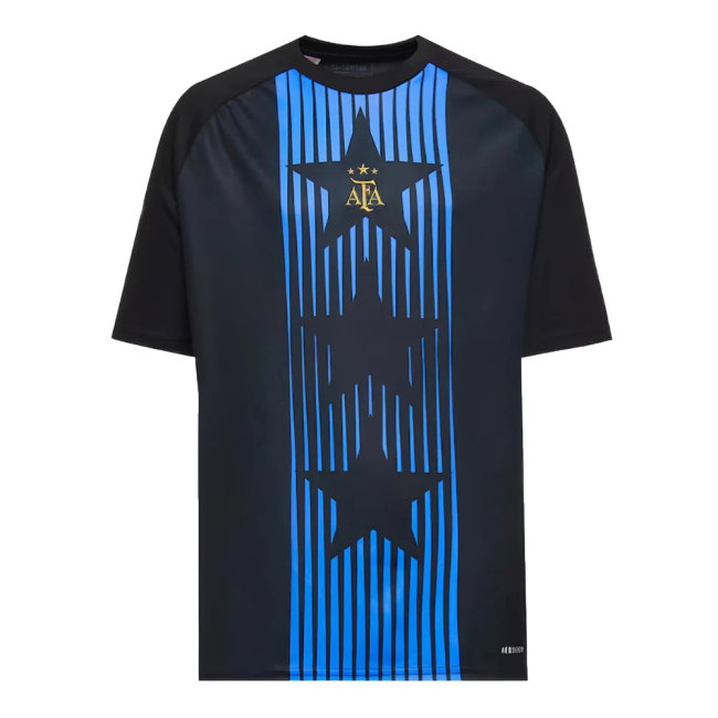 2024-2025 Argentina Pre-Match Shirt (Black) - Kids (MOLINA 26)-SoccerKits Hub | Buy Soccer Jerseys Online